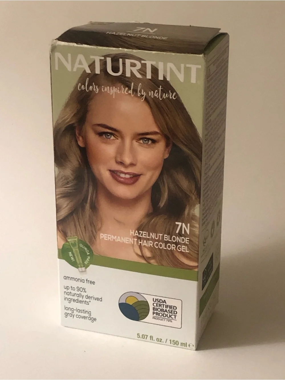 Naturtint 7N Hazelnut Blonde Permanent Hair Color Gel